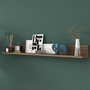 Hanah Home E5 - 226 Estantería de Pared Escandinava Nogal